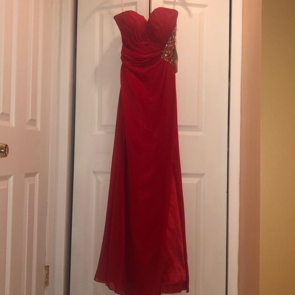 Formal gown, prom dress, evening wear